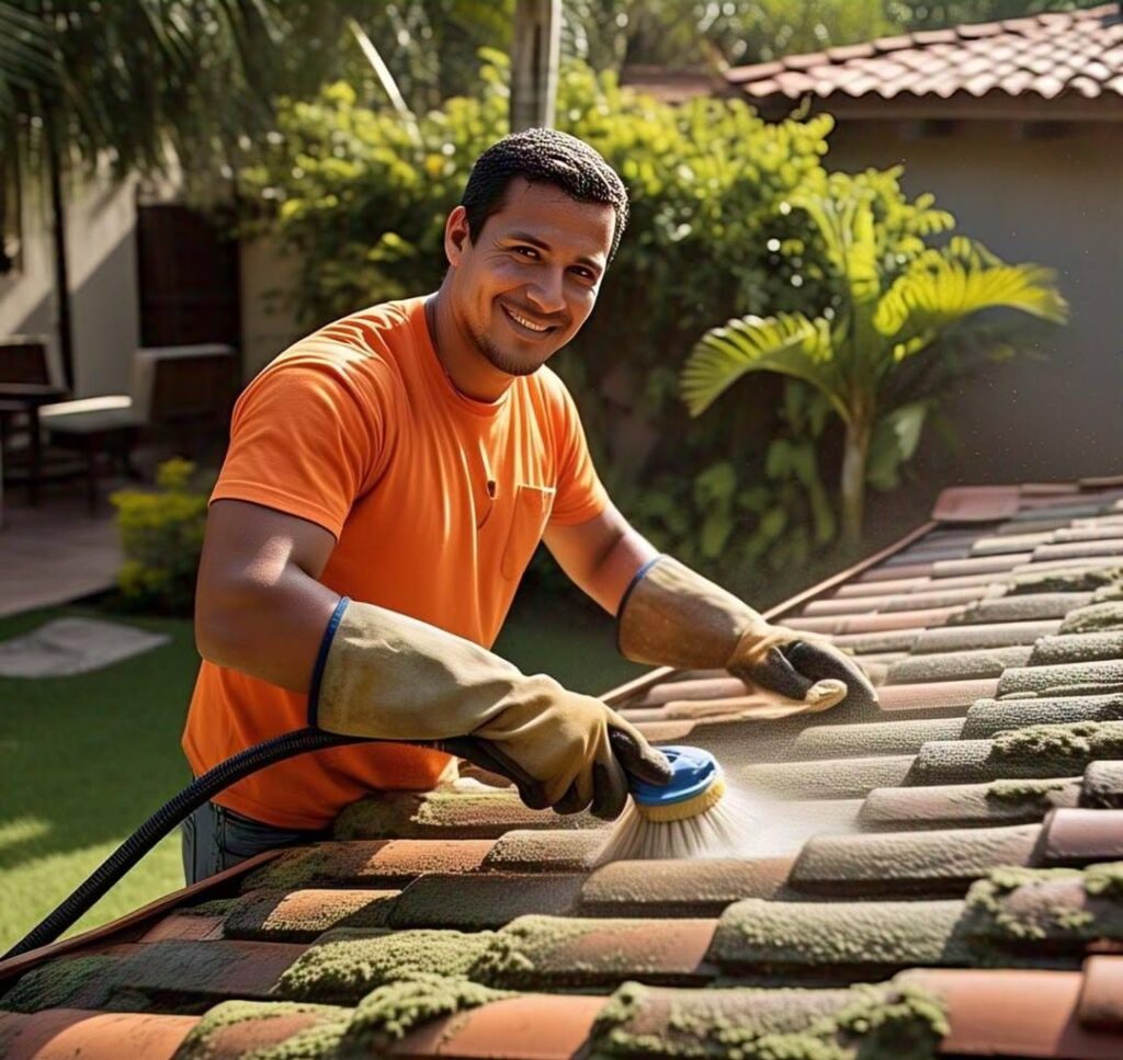 Mantenimiento para el hogar: limpieza de tejas